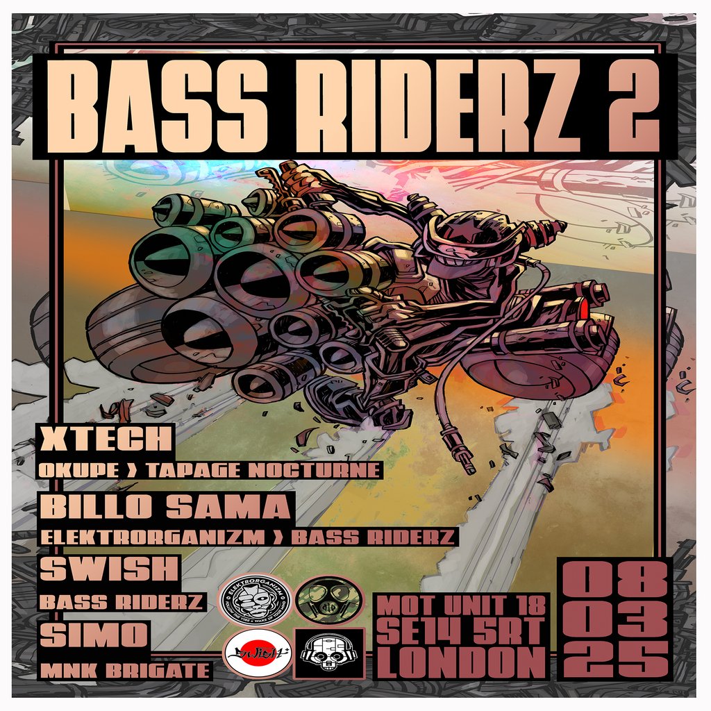 Bass Riderz 2 Venue MOT Unit 18 London
