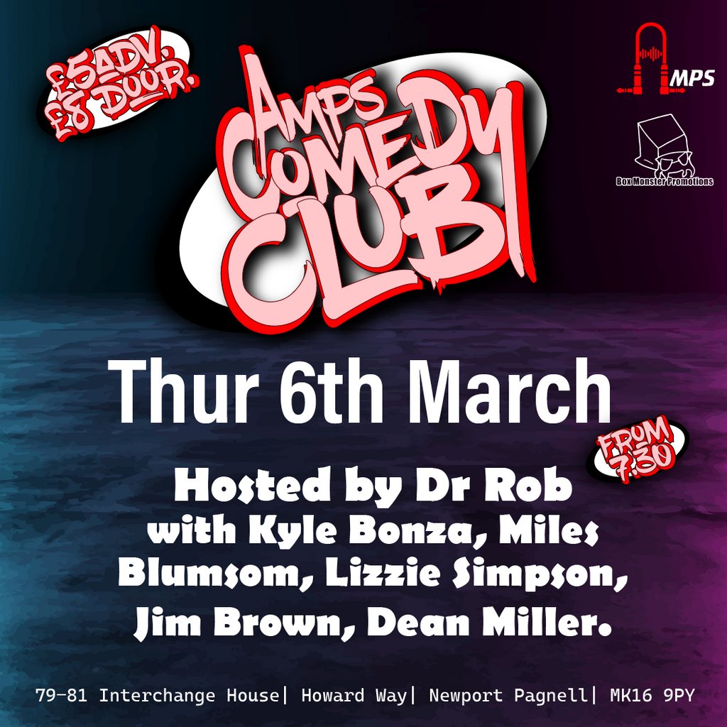 Amps Comedy Club MK Sports Bar And Lounge Newport Pagnell