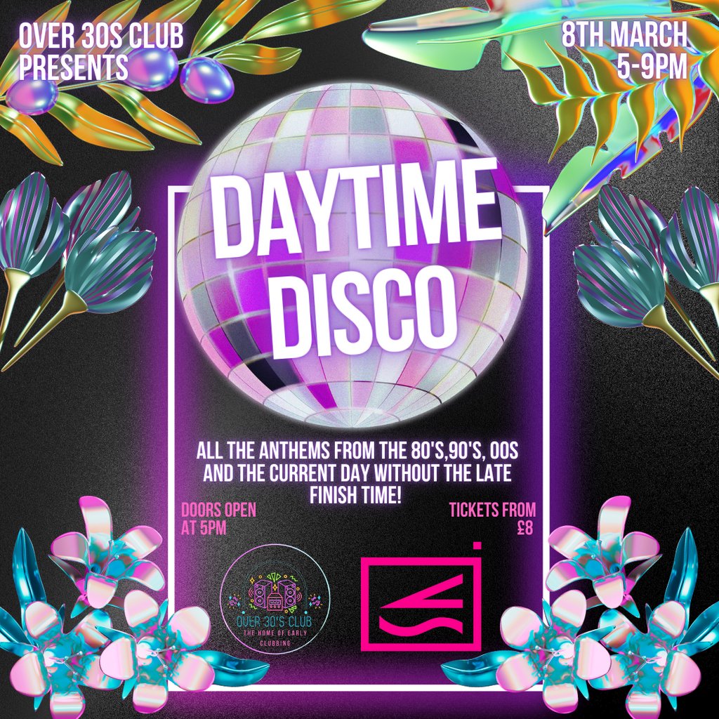 Over 30s Club Presents Daytime Disco - Newquay Launch Party Sailors Arms Newquay