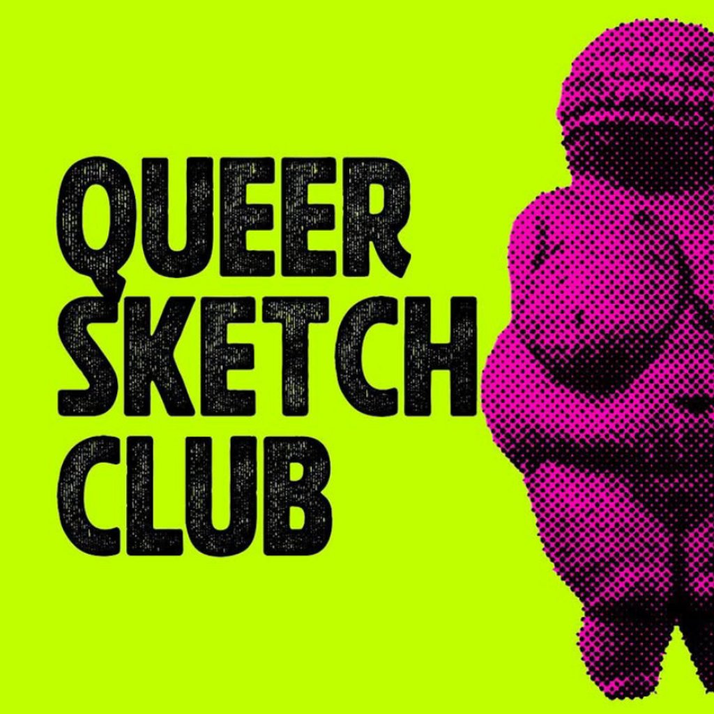 Queer Sketch Club Kettle Black Paisley