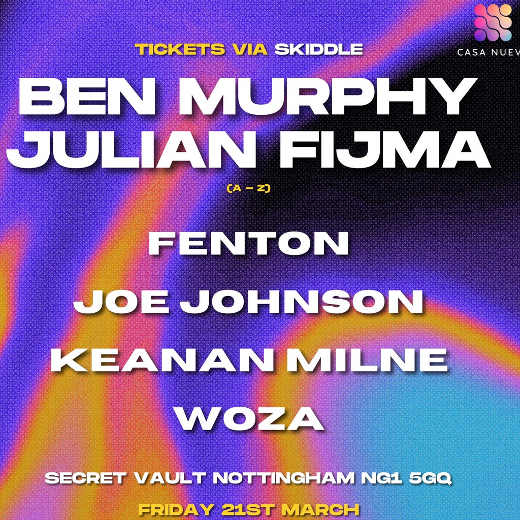 Casa Nueva Music The Secret Vault Nottingham