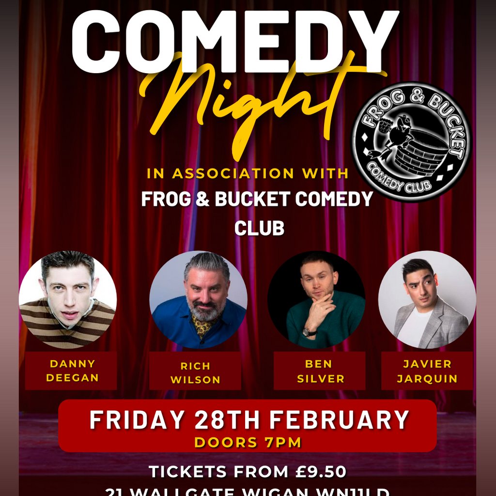 Frog and Bucket Comedy Night at Fatbird Live Lounge Fat Bird Wigan