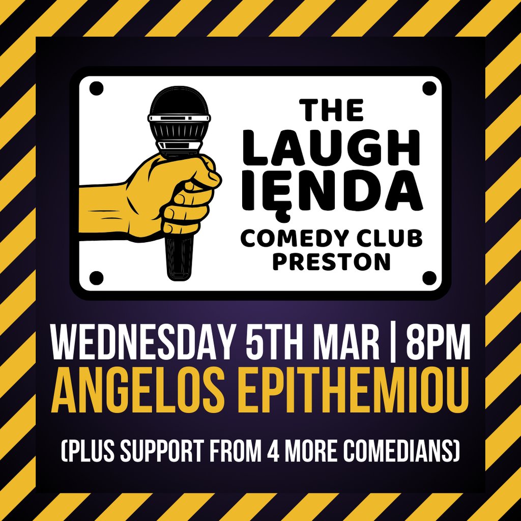 The Laughienda Comedy Club Preston | 5th March 2025 The Continental Preston