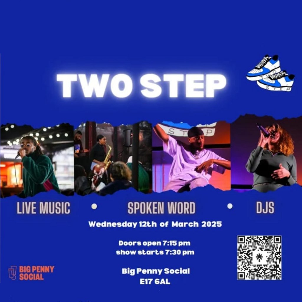 Two Step Live Music and Spoken Word Big Penny Social London