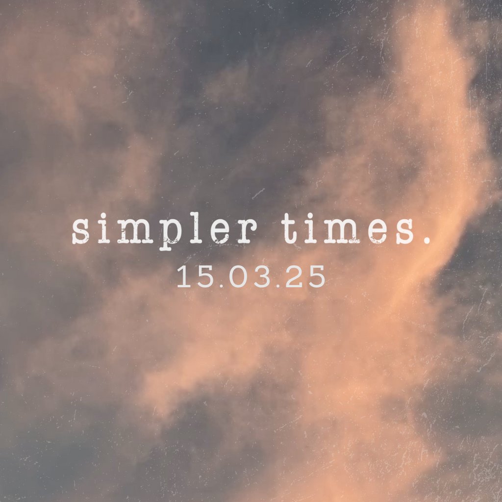 Simpler Times 15.03.25 Plot 22 Sheffield