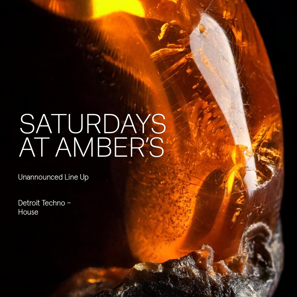 Saturdays at Amber's Amber's Manchester