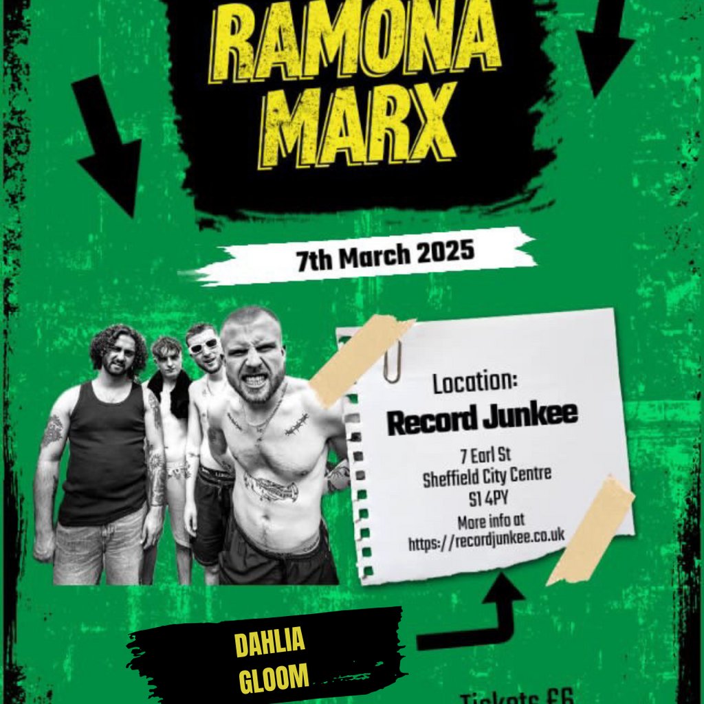 Ramona Marx Record Junkee Sheffield