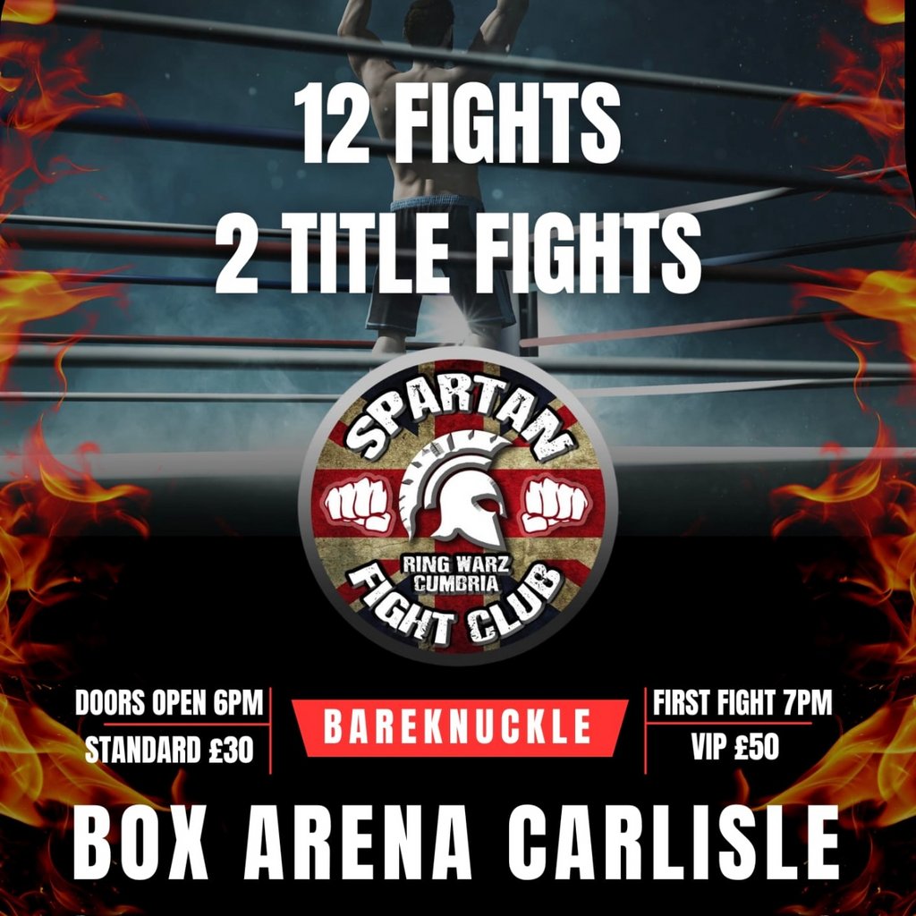 Spartan bk fight club cumbria Box Arena Carlisle