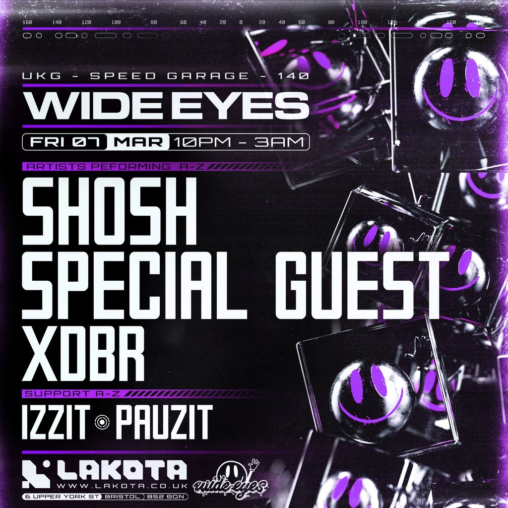 Wide Eyes: SHOSH + Special Guest Lakota Bristol