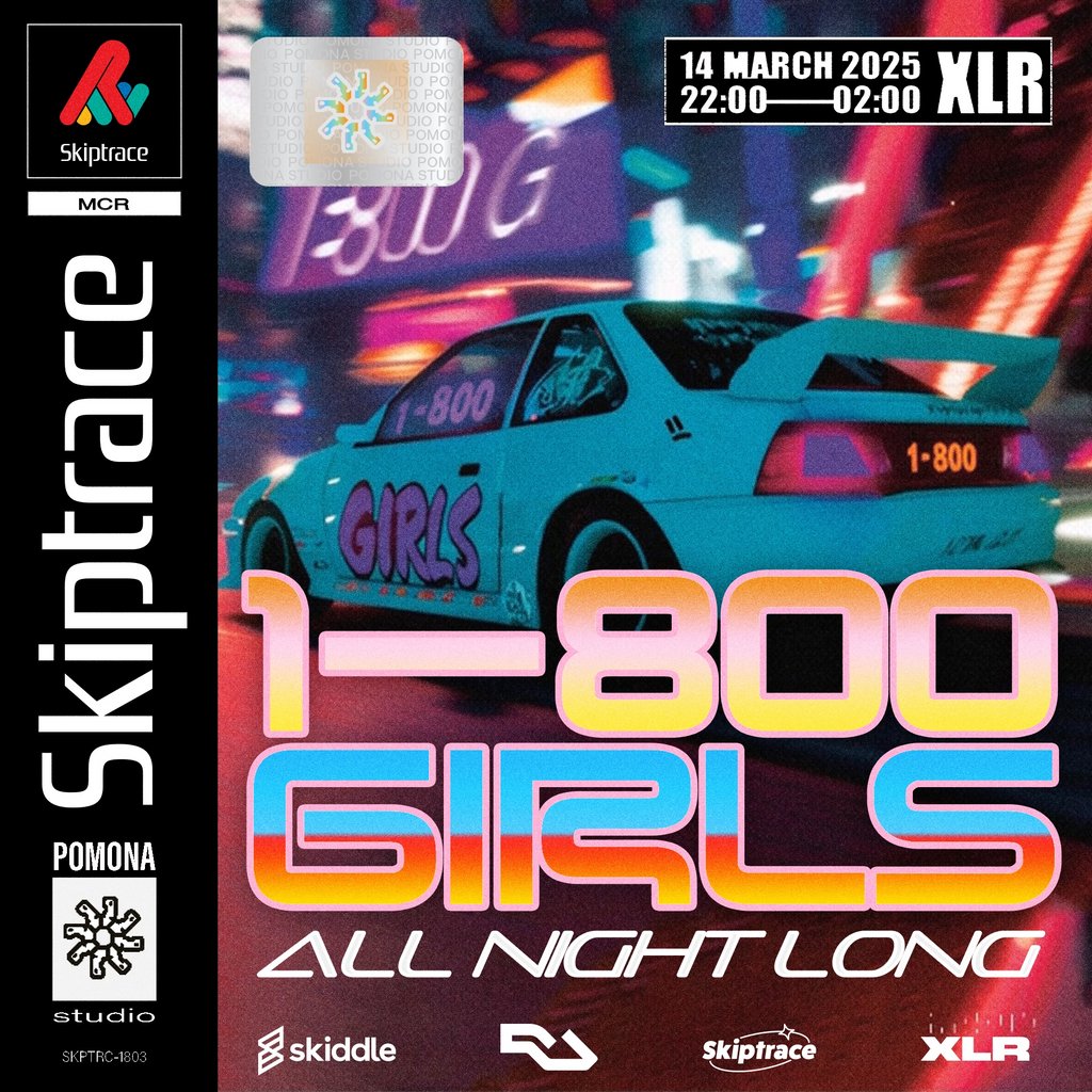 1-800 GIRLS All Night Long XLR Manchester