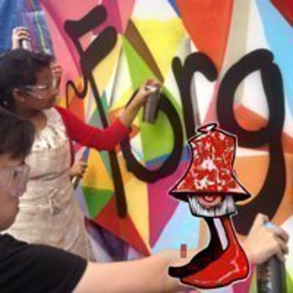 Zap Graffiti Art class Black Lodge Brewery Liverpool