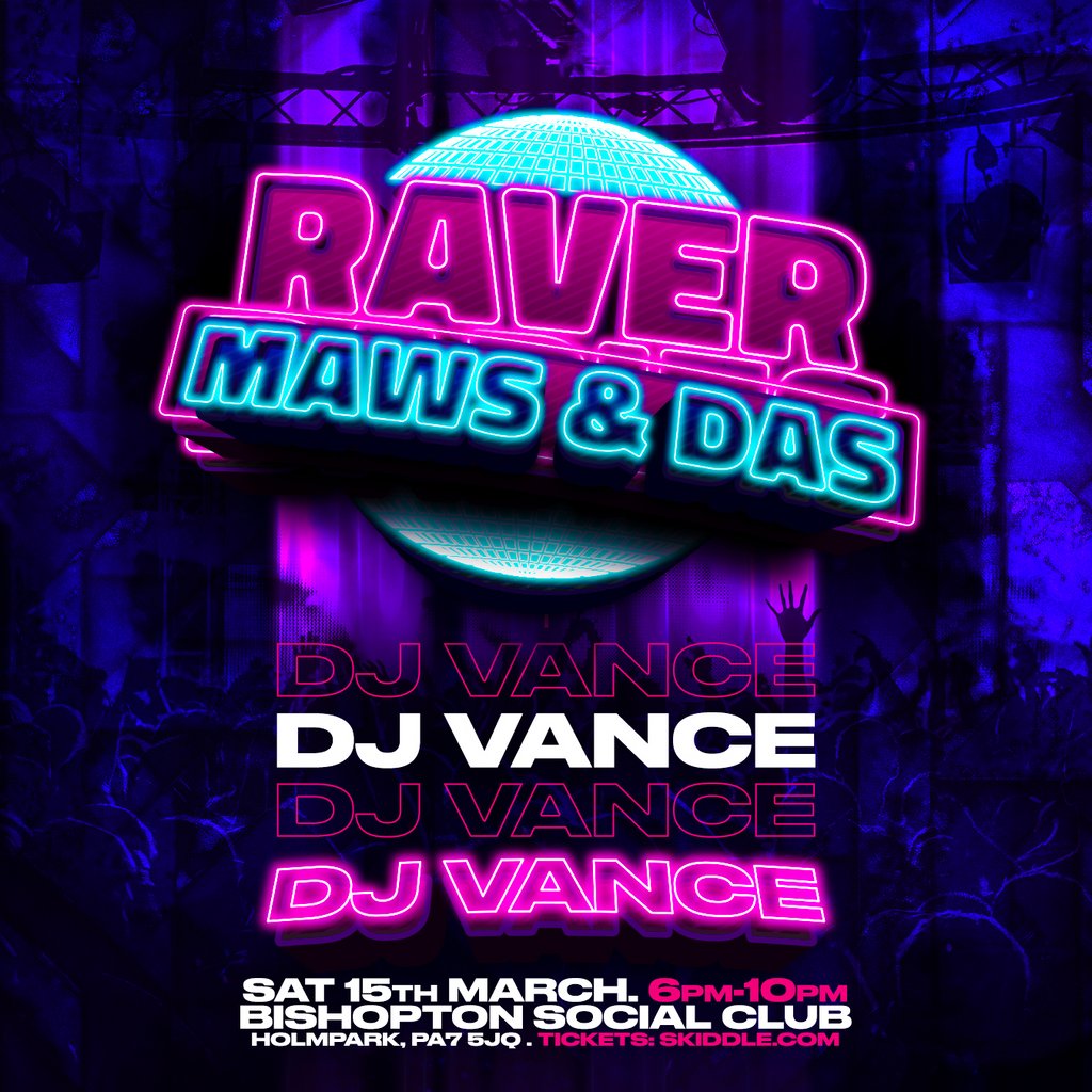 Raver Maws & Das Bishopton Social Club Bishopton