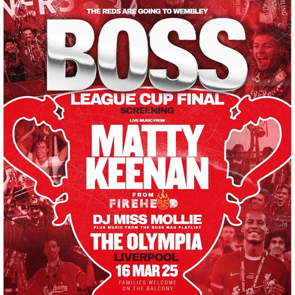 BOSS Screening: League Cup Final Eventim Olympia Liverpool
