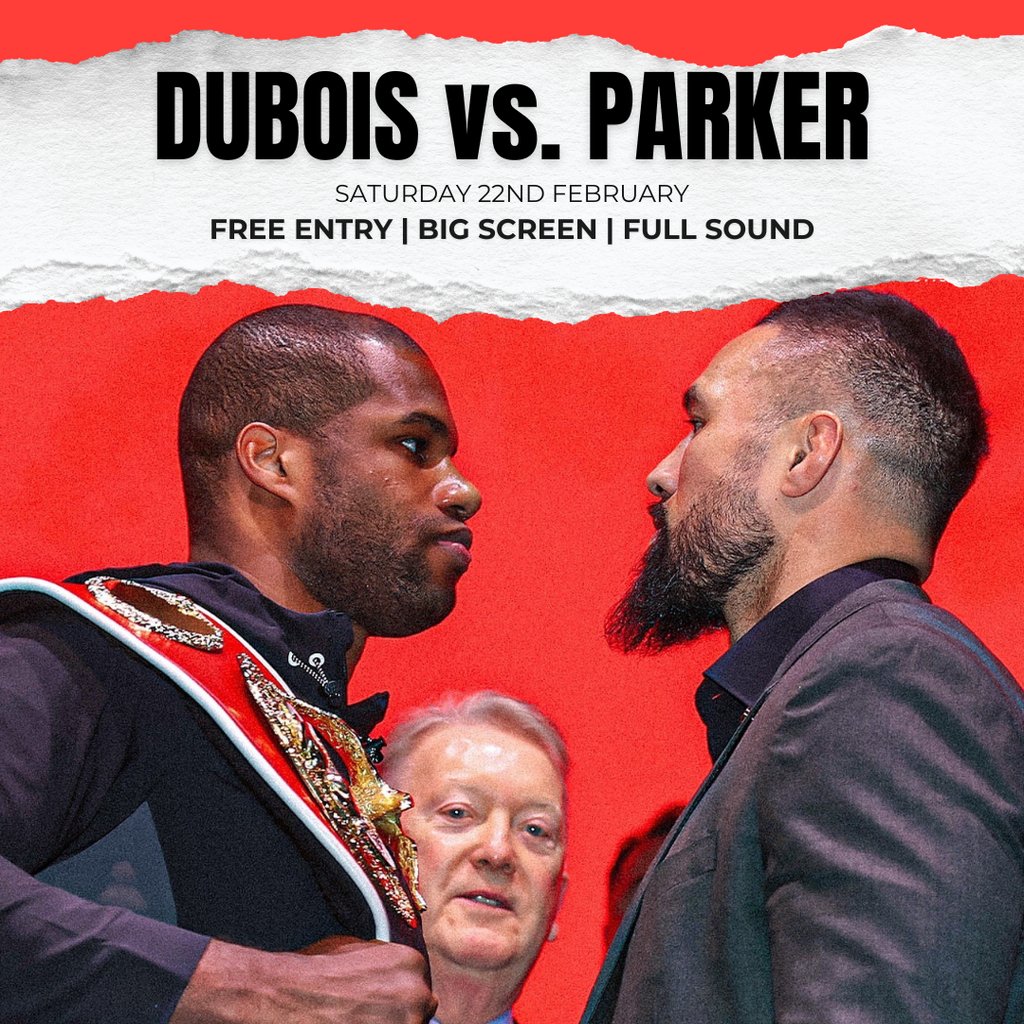 Dubois vs Parker [Live on the Big Screen] Joshua Brooks Manchester