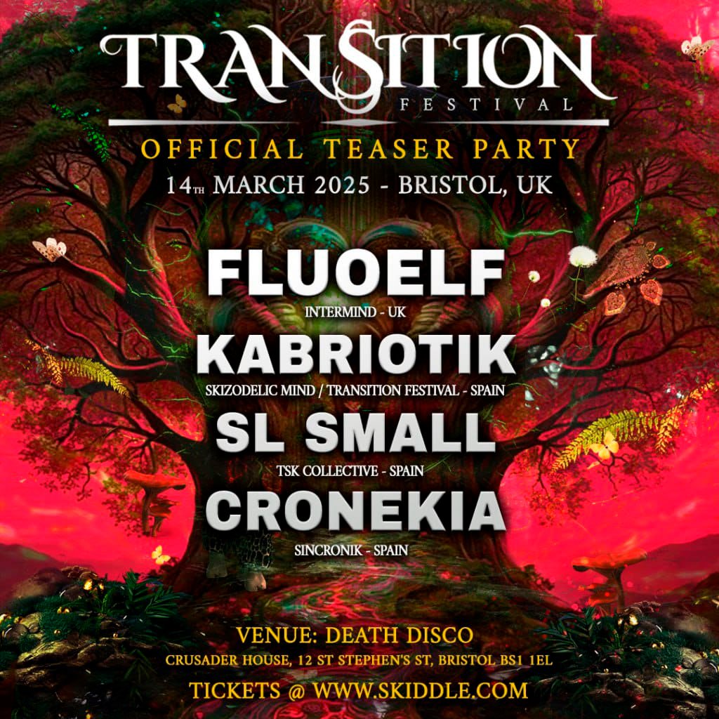Transition Festival 2025 - Official Teaser Party Bristol Death Disco Bristol