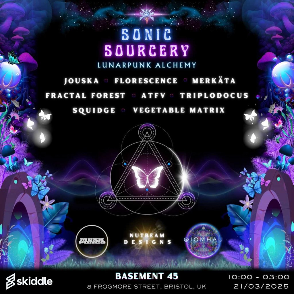 Sonic Sourcery: Lunarpunk Alchemy Basement 45 Bristol
