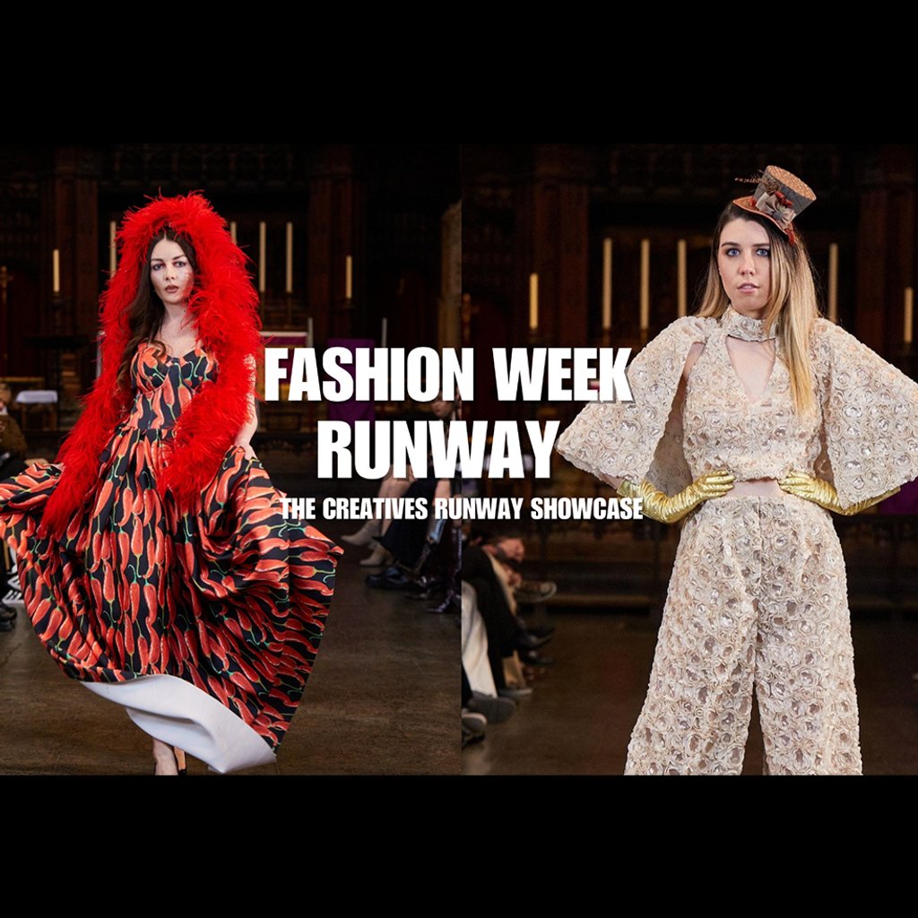 Fashion show during London Fashion Week - AW25 Westbourne Grove Church London