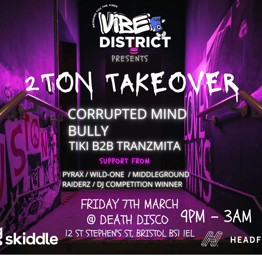 The 2Ton Takeover Death Disco Bristol