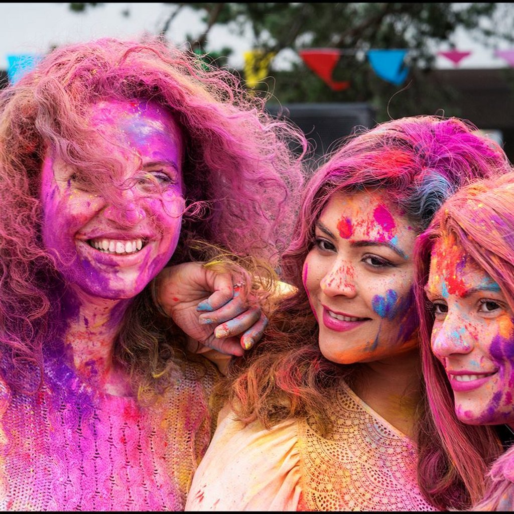 Holi Festival of Joy and Colours - LONDON Haverstock School London