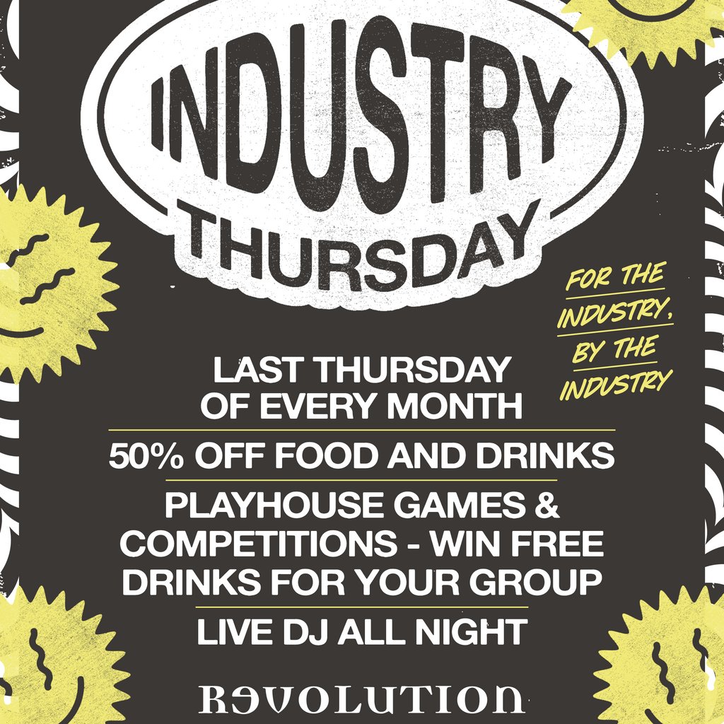 Industry Thursday's X Revolution Sheffield Revolution Sheffield Sheffield