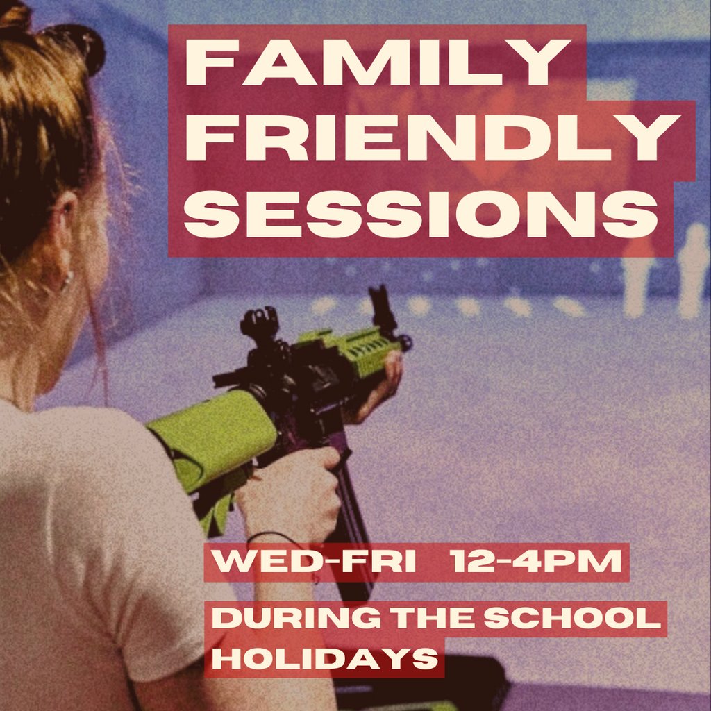 Family Friendly Days @ Point Blank Manchester Point Blank Shooting Manchester Manchester