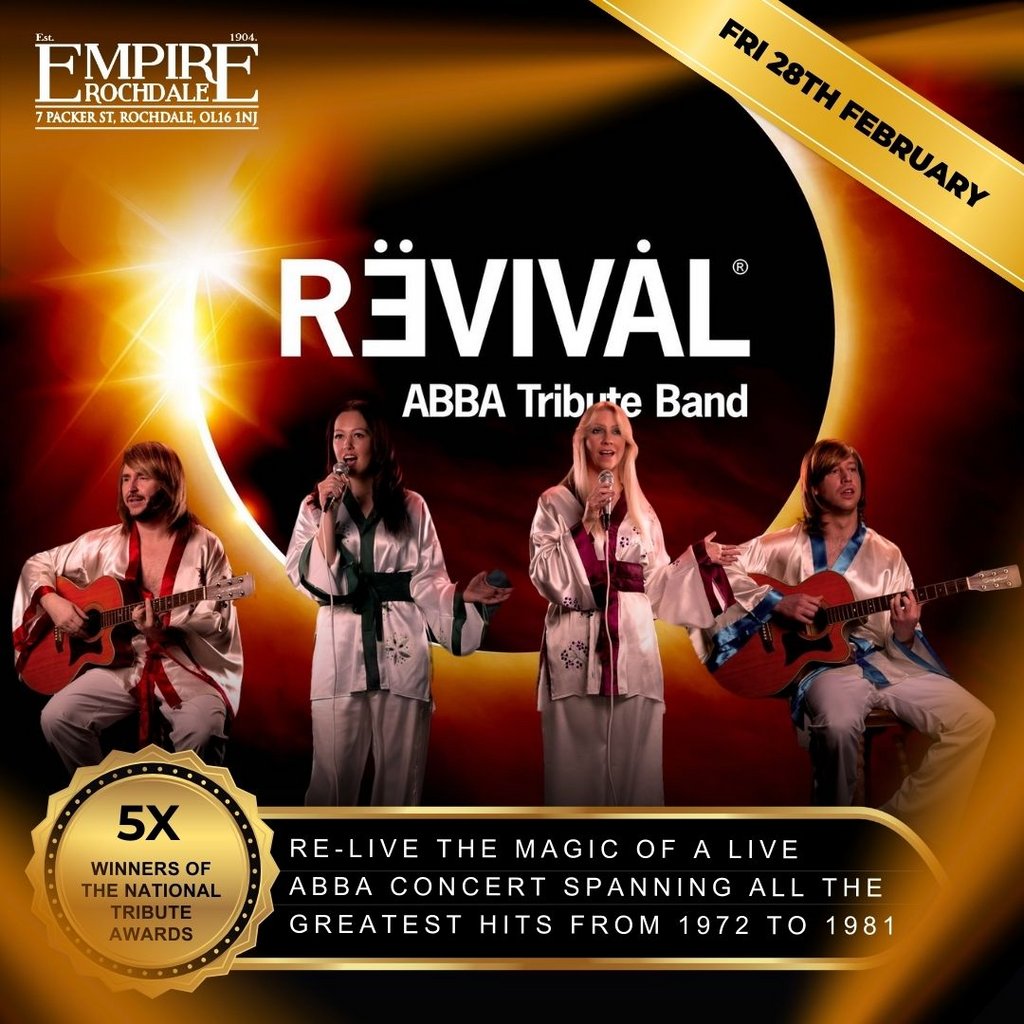 Abba Tribute - Live at The Empire Empire Rochdale Greater - Manchester