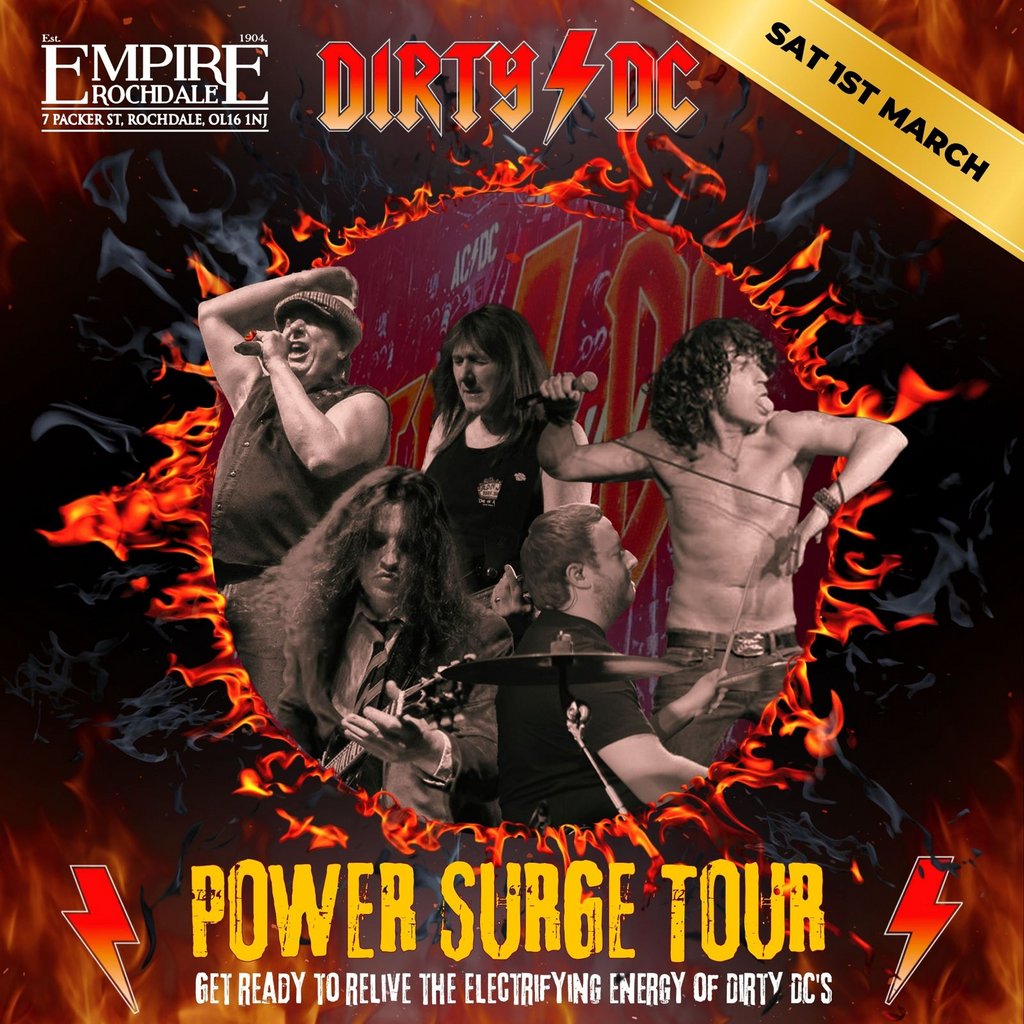 Dirty DC - AC/DC Tribute Live at The Empire Empire Rochdale Greater - Manchester