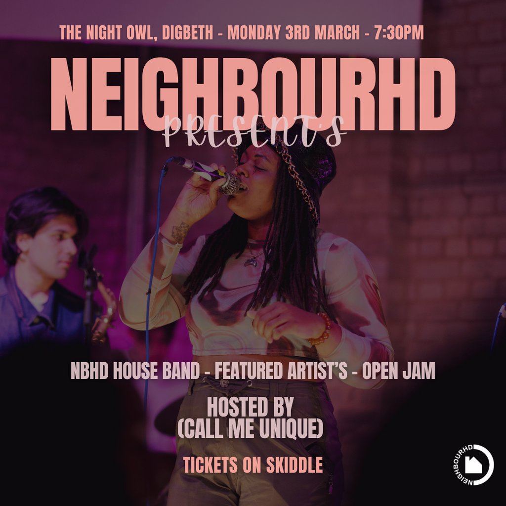 Neighbourhd Presents: International Women's Month Edition The Night Owl Birmingham