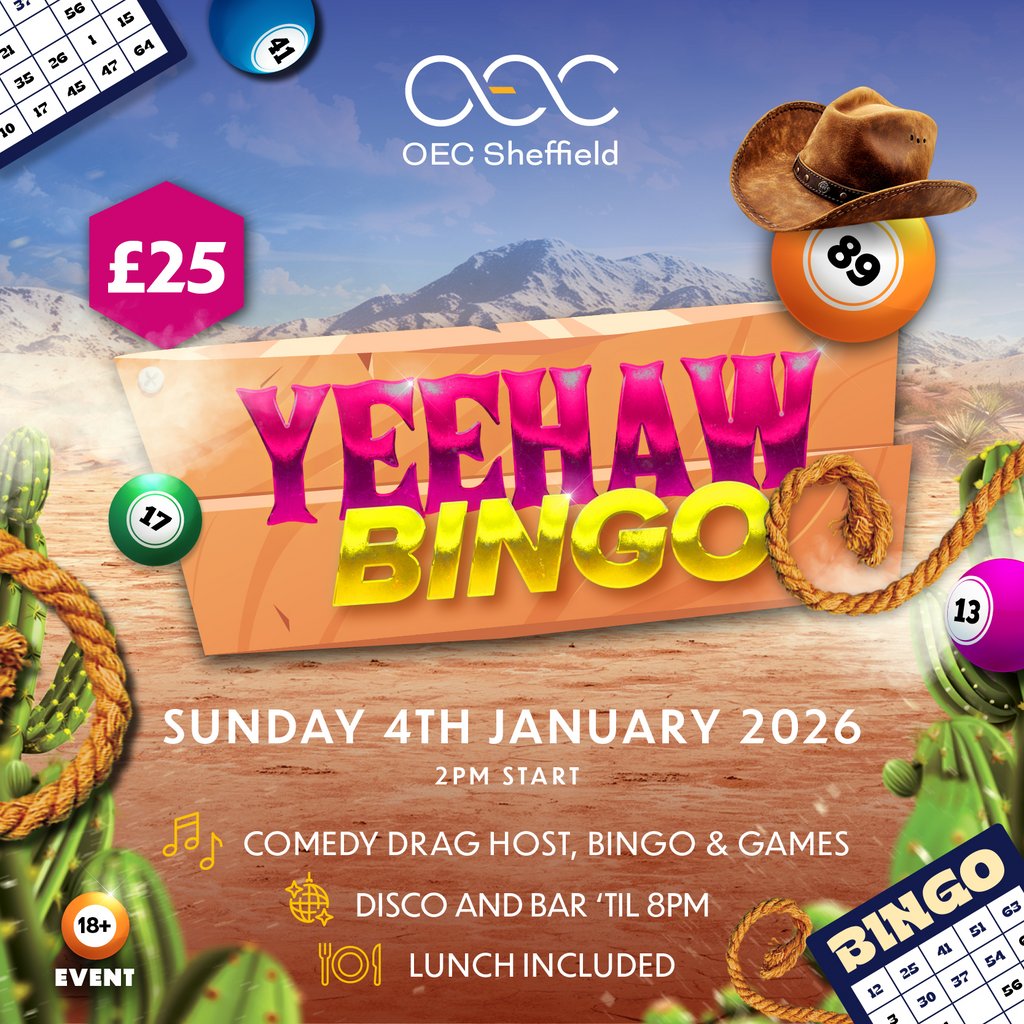 Yeehaw Bingo The OEC Sheffield