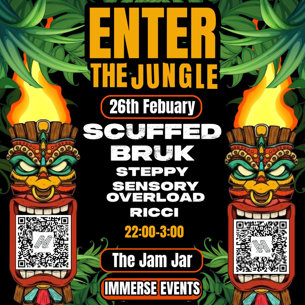 Enter the jungle The JamJar Bristol