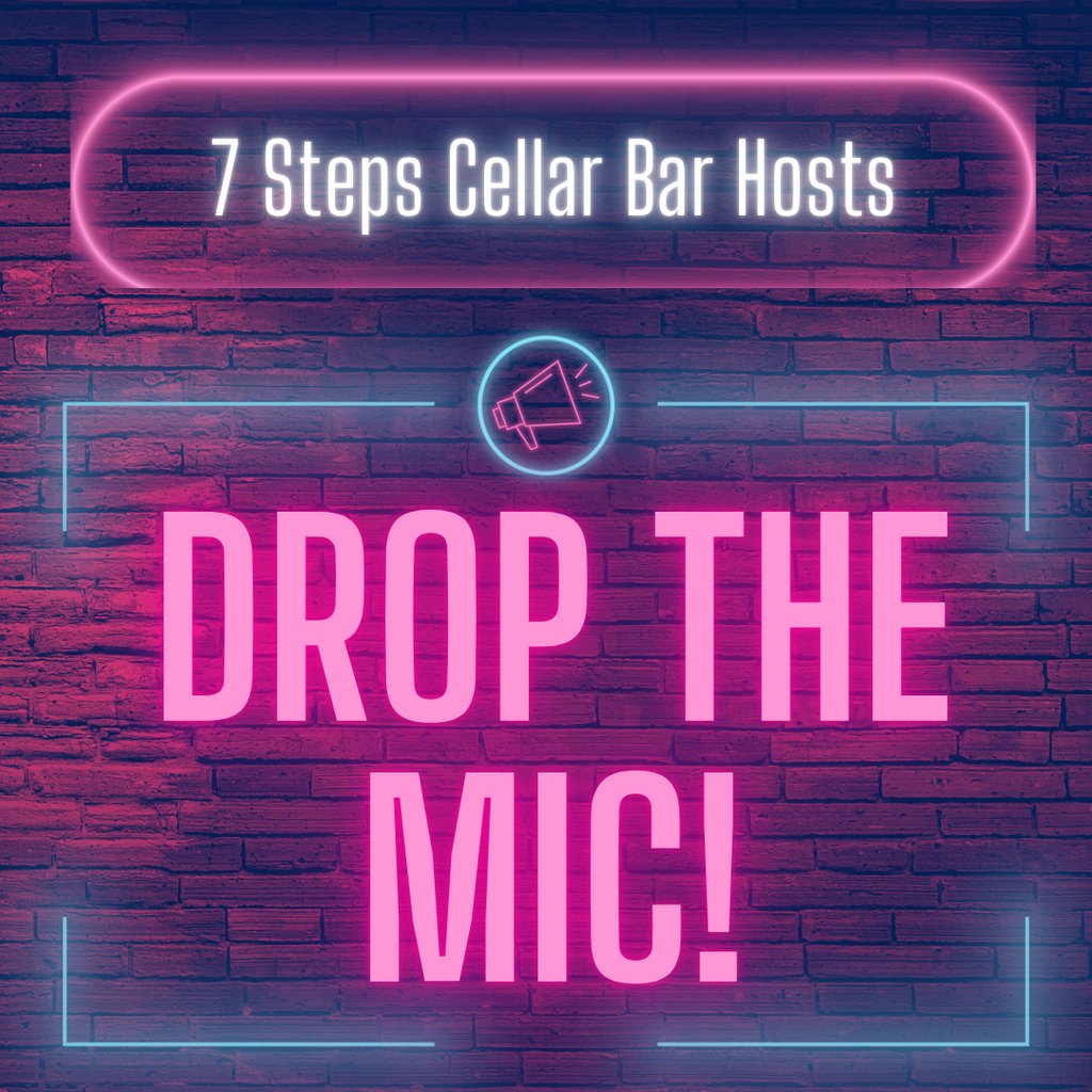 The Cellar Bar Hosts 'Drop the Mic' 7 Steps Cellar Bar PUDSEY