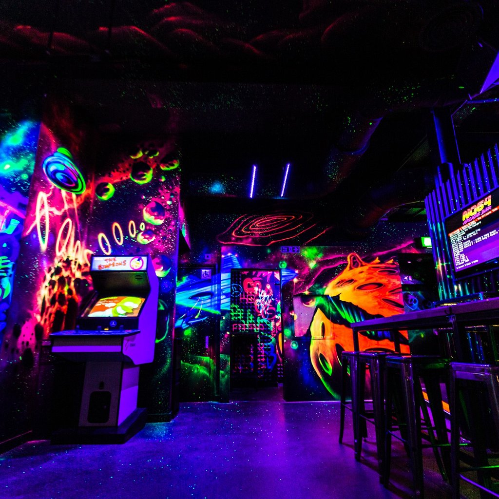 THE ARCADE PARTY - Londons Biggest Arcade Party NQ64 SOHO London