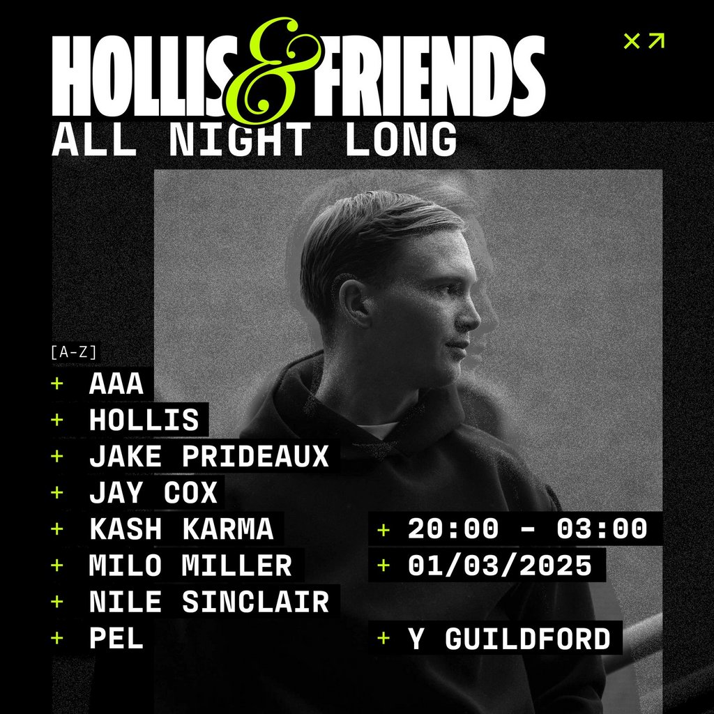 Hollis & Friends All Night Long Y Bar Guildford