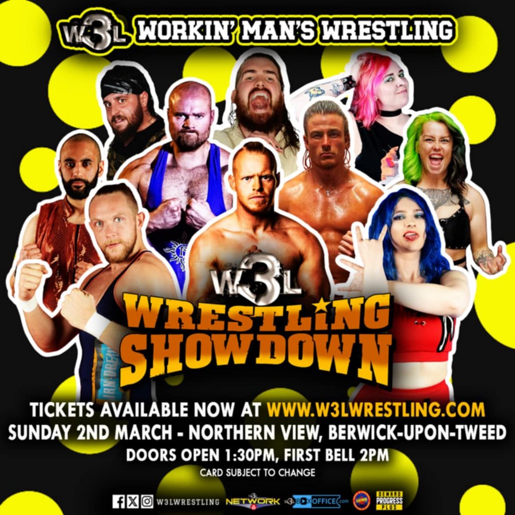 W3L Workin' Man's Wrestling - Berwick-Upon-Tweed The Northern View Berwick-upon-Tweed