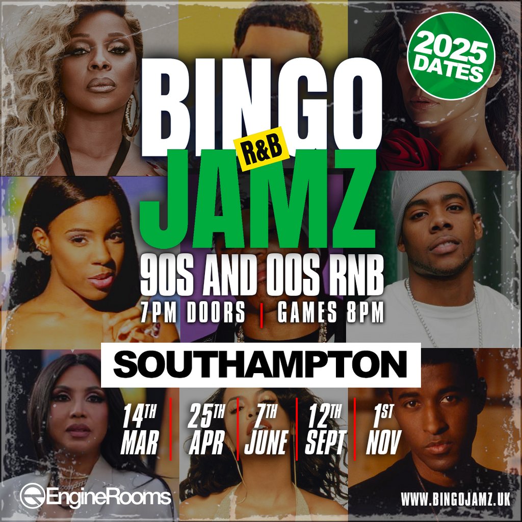 Bingo Jamz Southampton EngineRooms Southampton