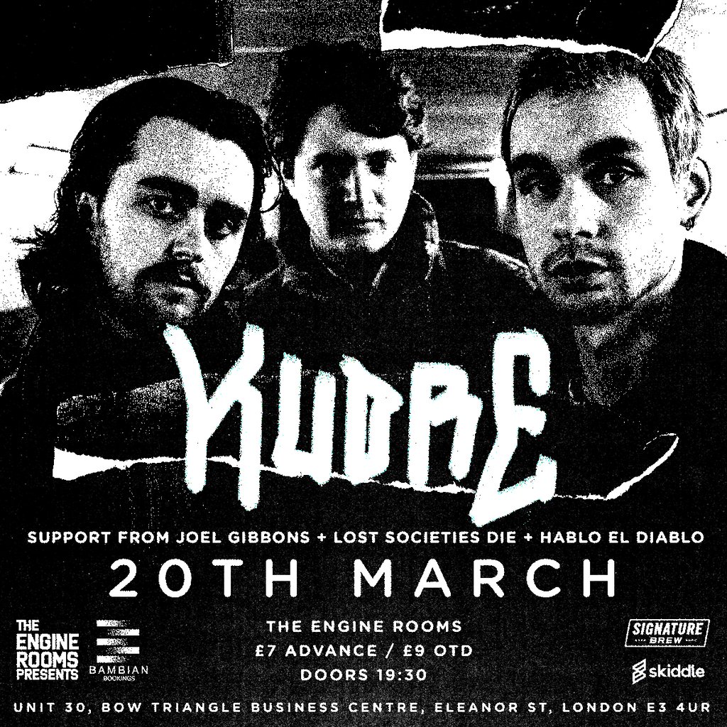 The Engine Rooms presents : Kudre & Special Guests The Engine Rooms Rehearsal Studios London