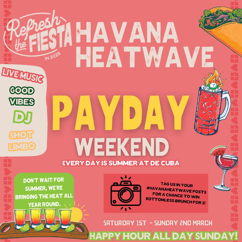Havana Heatwave Revolucion De Cuba Liverpool
