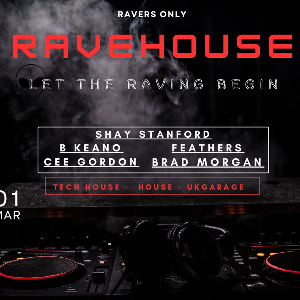 RaveHouse SECRET WAREHOUSE M4 7HR MANCHESTER
