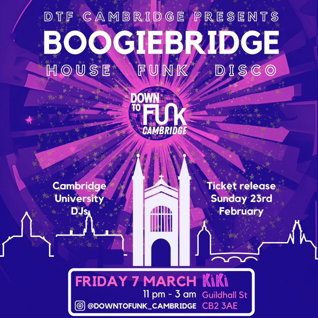 DTF Cambridge - Boogiebridge Kiki Cambridge Cambridge