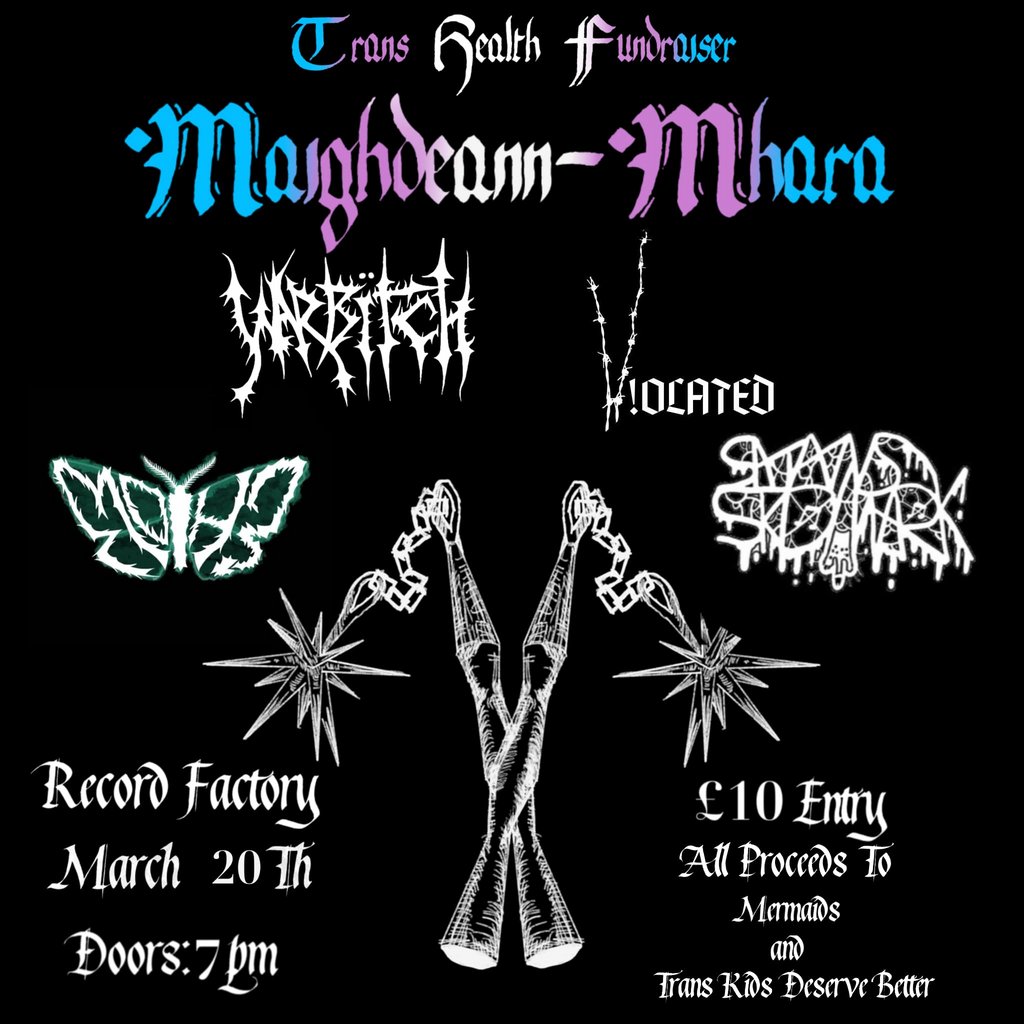 Maighdeann-Mhara: Trans Health Fundraiser The Record Factory Glasgow