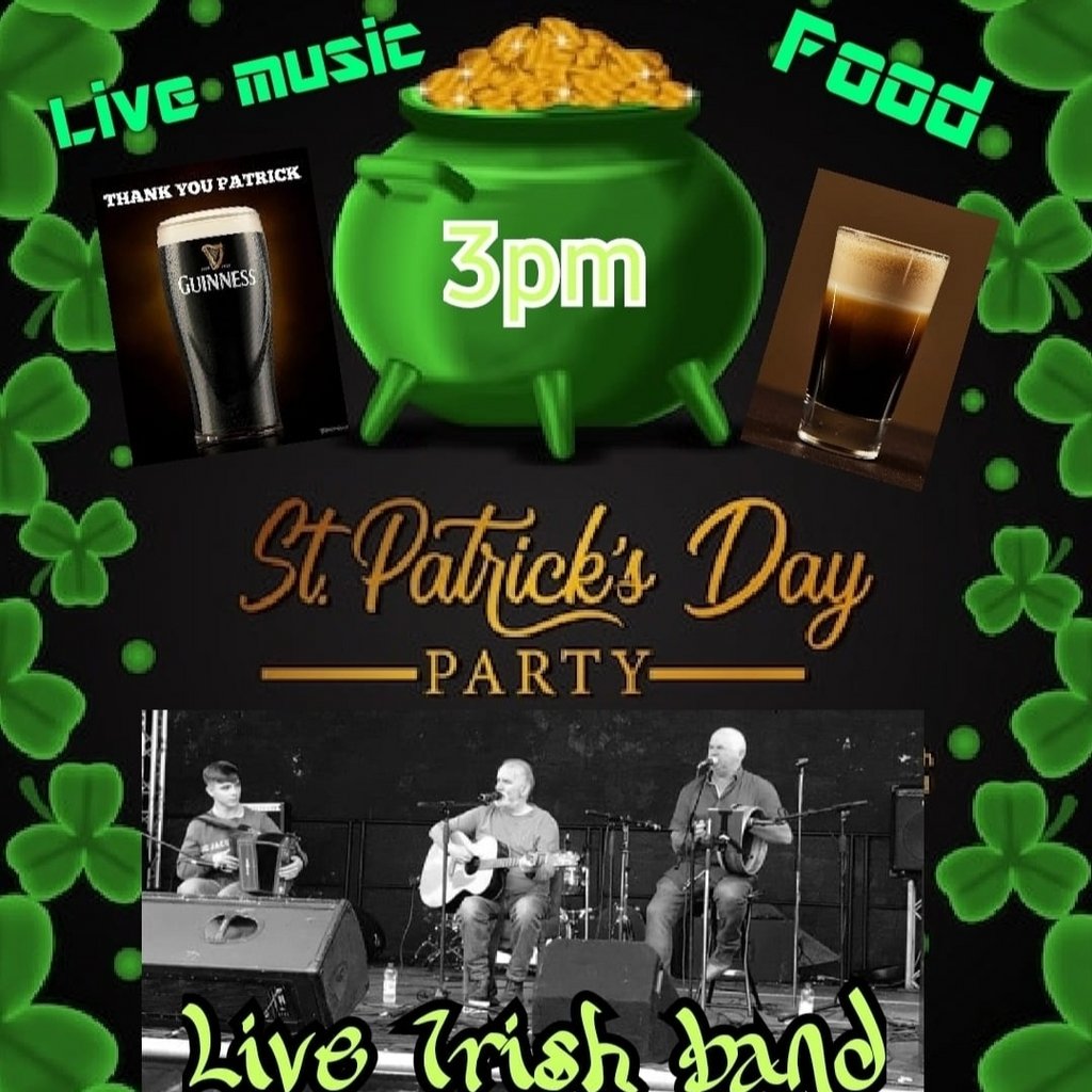 St patricks day party Pikefold Golf Club Bury