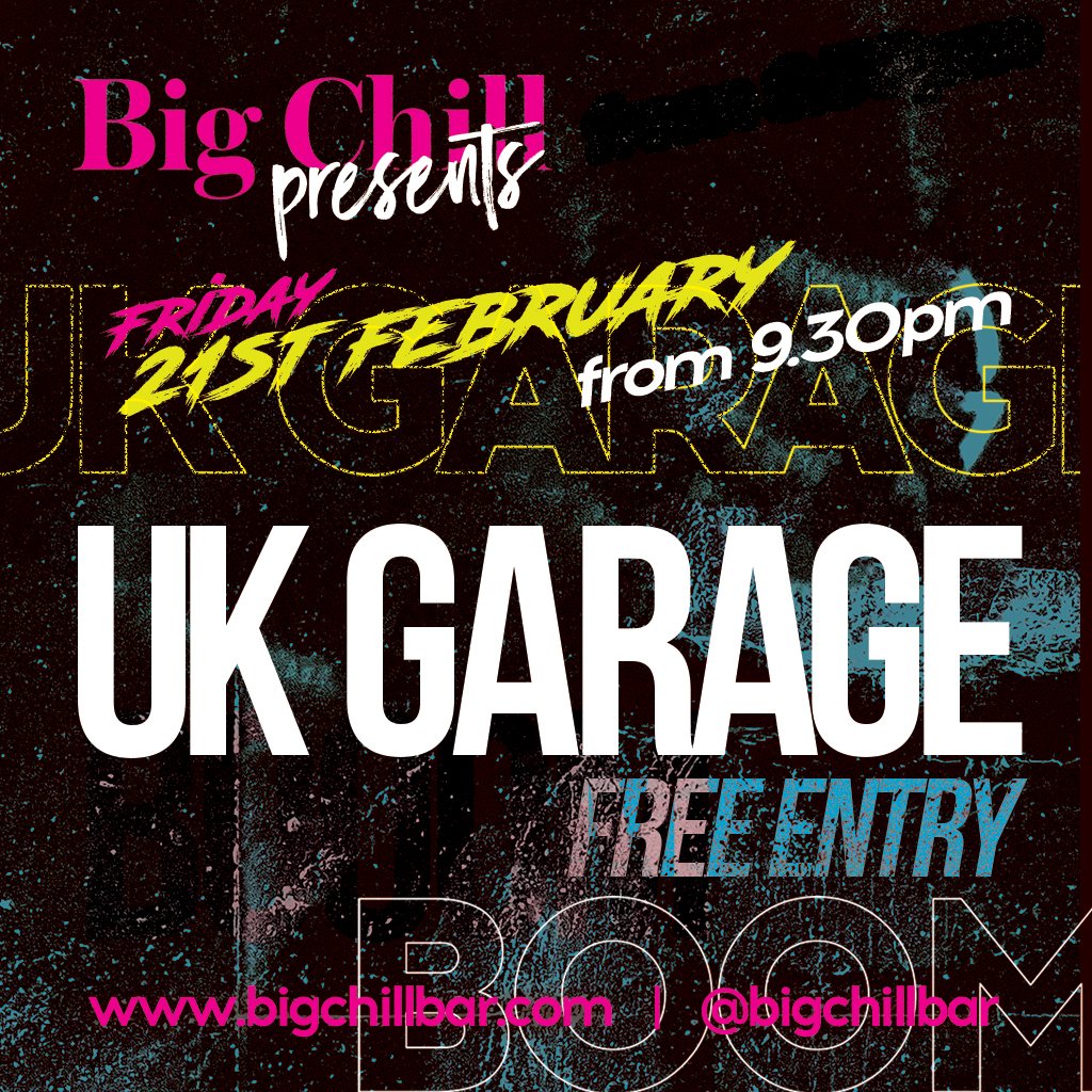 Big Chill Presents: UK Garage Big Chill Kings Cross London