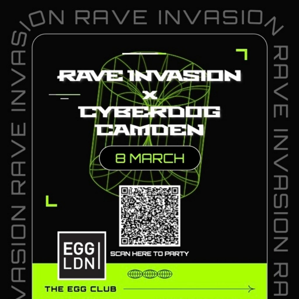 Rave Invasion Egg London Nightclub London