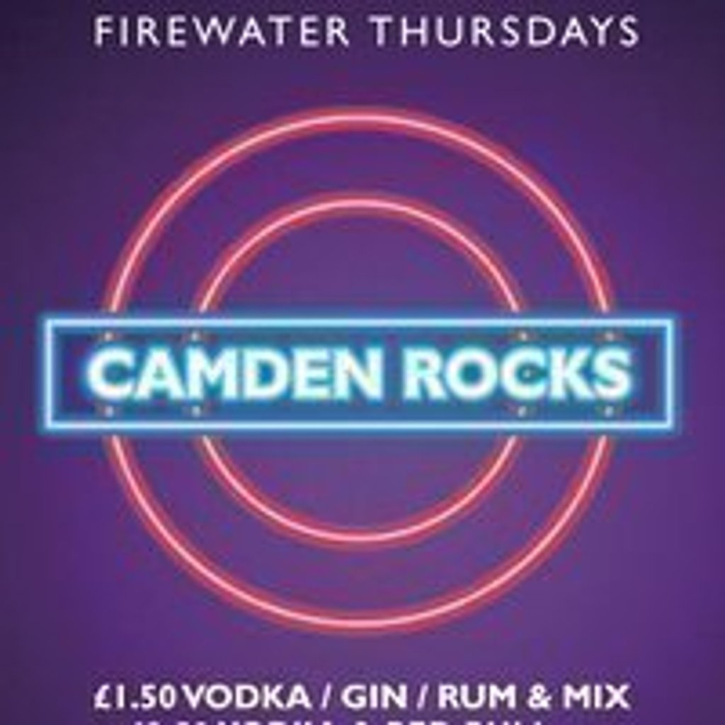 Camden Rocks Firewater Glasgow