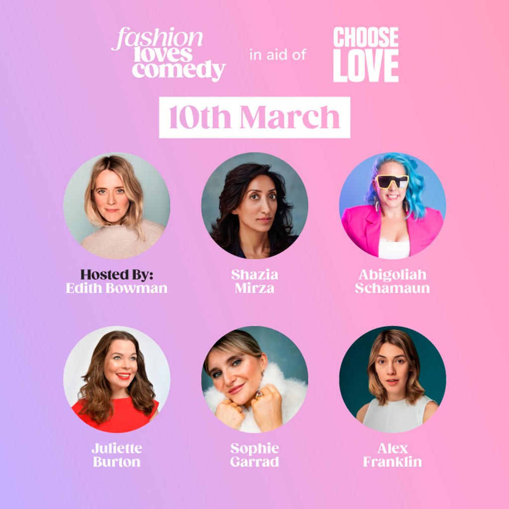Fashion Loves Comedy presents STITCHES - 10th March The Bedford London