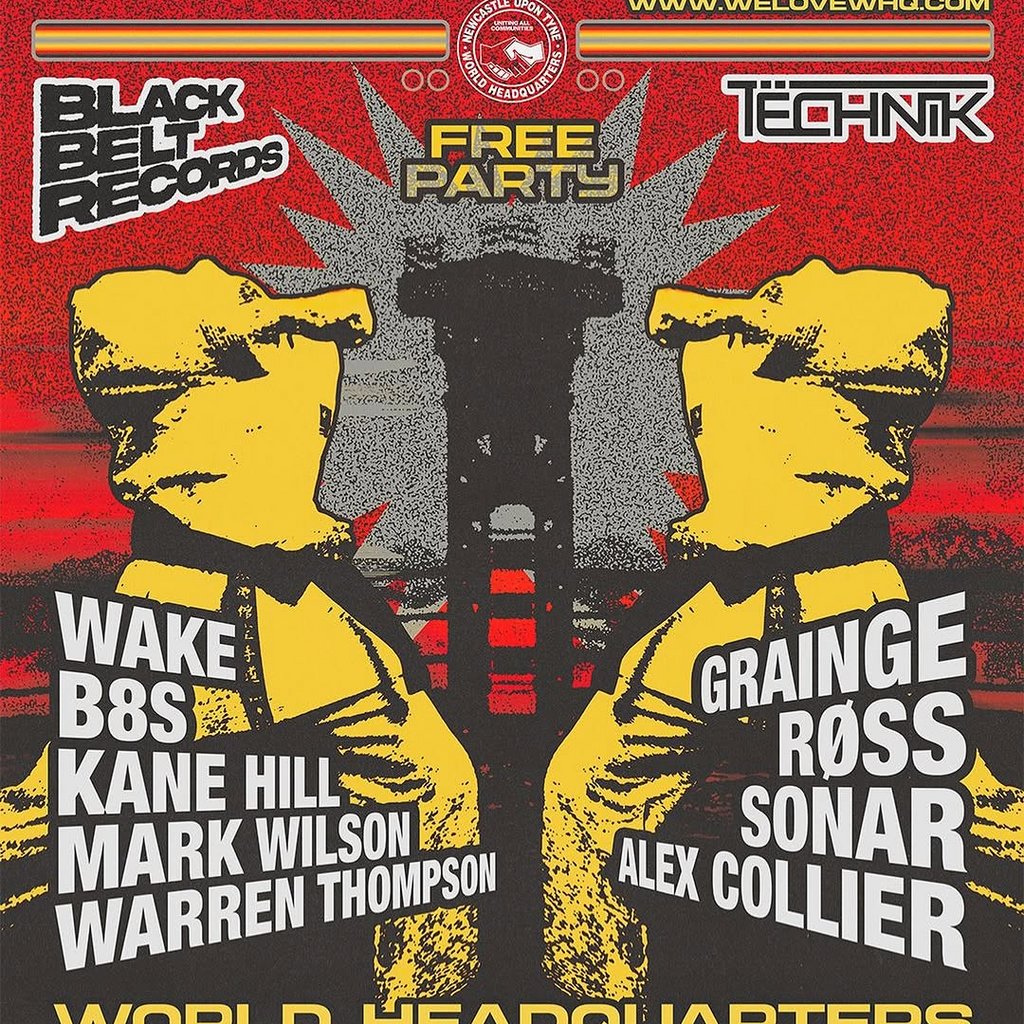 Black Belt Records - Free Party World HQ Newcastle Upon Tyne