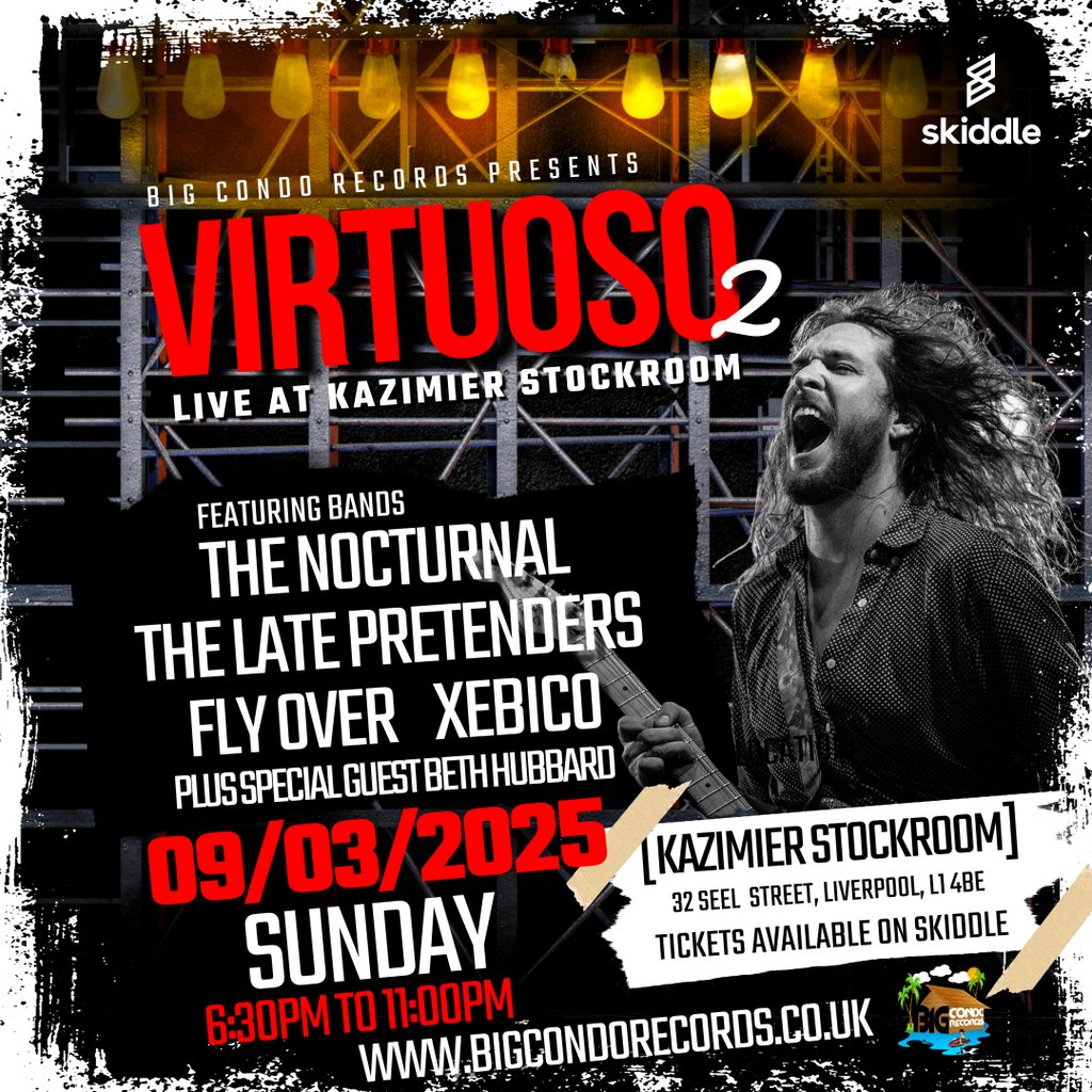 Big Condo Records Presents Virtuoso 2 Kazimier Stockroom Liverpool