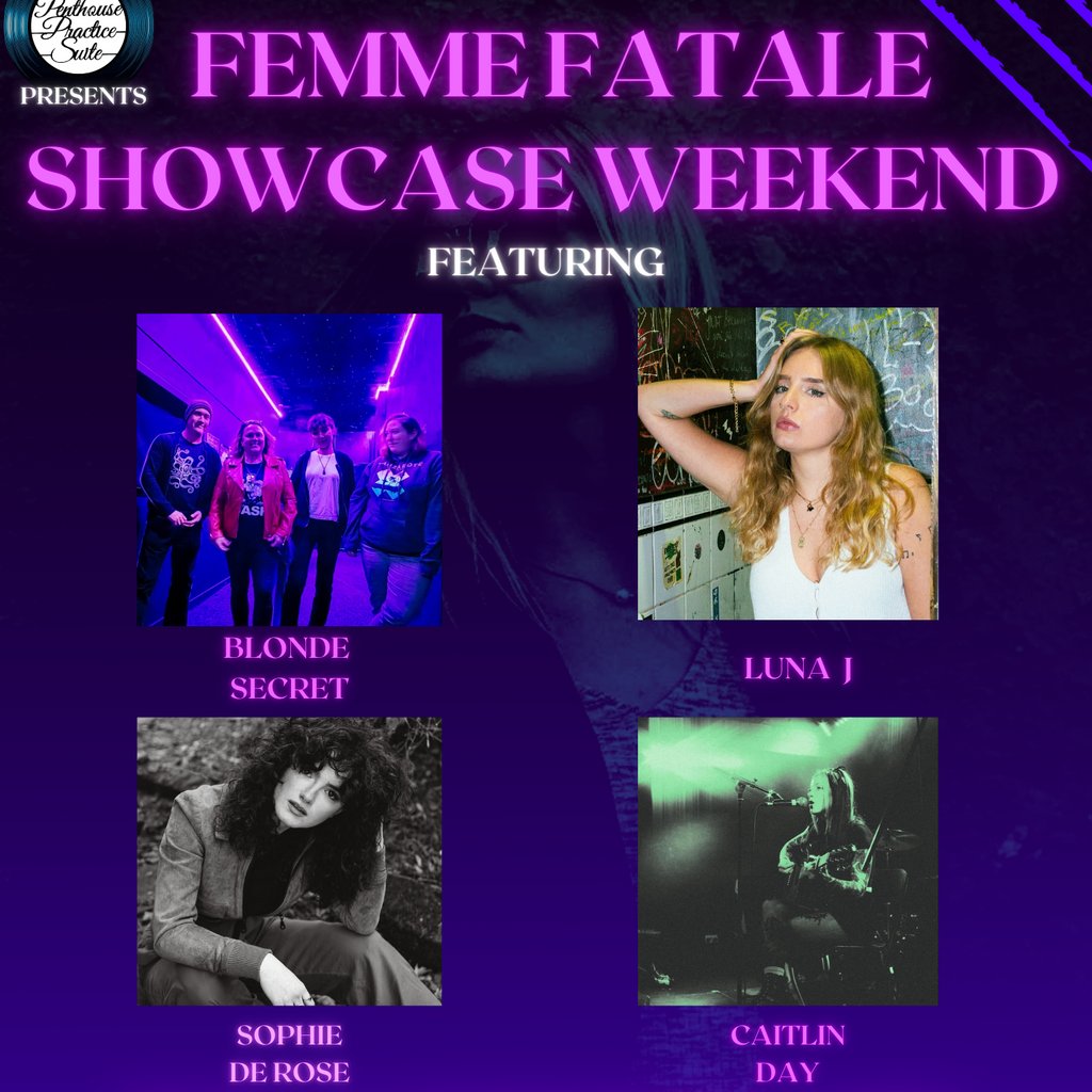 Femme Fatale Showcase Weekend - Saturday Brasshouse Dunfermline Dunfermline