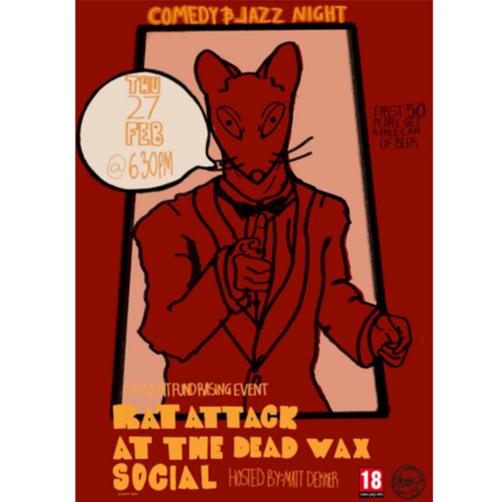 Rat Attack at the Dead Wax Social - Comedy & Jazz Dead Wax Social Brighton