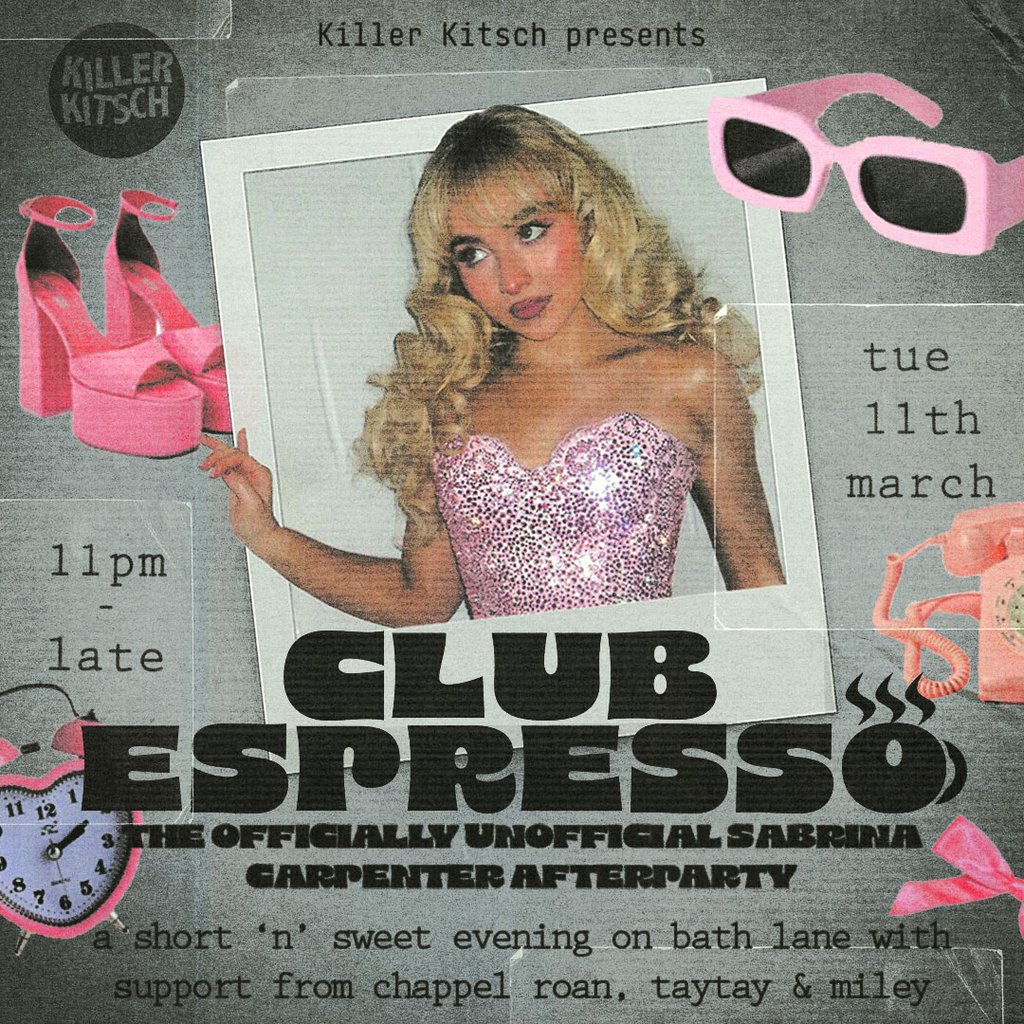 Killer Kitsch - Club Espresso The Buff Club Glasgow